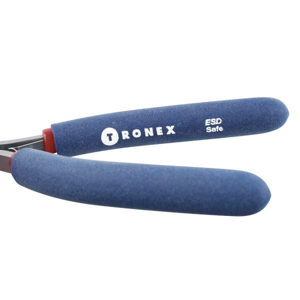 Tronex Tools, #7113 Oval Razor Flush Cutter Pliers, Relieved, with Ergonomic Handle, 5.6 Inches Long Sale - Image 3