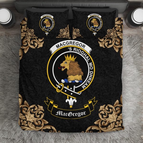 MacGregor Crest Black Bedding Set Online Hot Sale