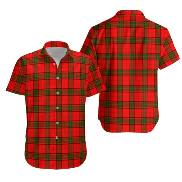 Adair Tartan Hawaiian Shirt Discount