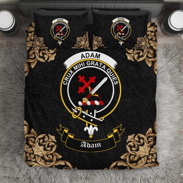 Adam Crest Black Bedding Set For Cheap