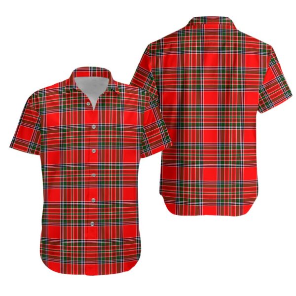 Binning Tartan Hawaiian Shirt Online