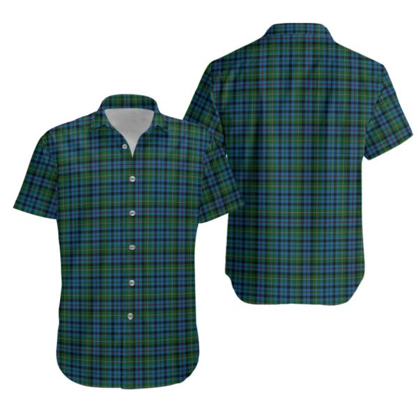 Stephenson Hunting 2 Tartan Hawaiian Shirt Sale