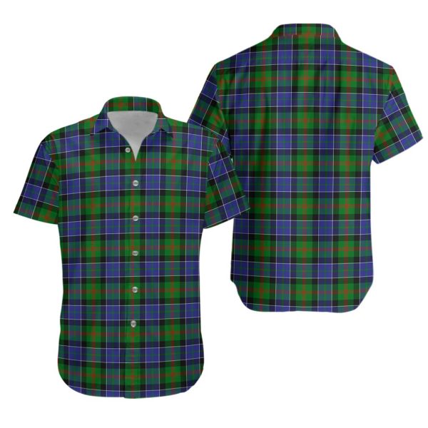 Paterson Tartan Hawaiian Shirt For Cheap