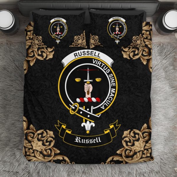 Russell Crest Black Bedding Set For Discount