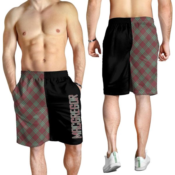 MacGregor Hunting Ancient Tartan Crest Men s Short - Cross Style For Sale - Image 2