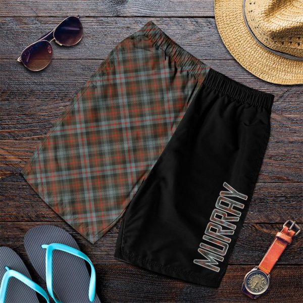 Murray of Atholl Weathered Tartan Crest Men s Short - Cross Style For Cheap