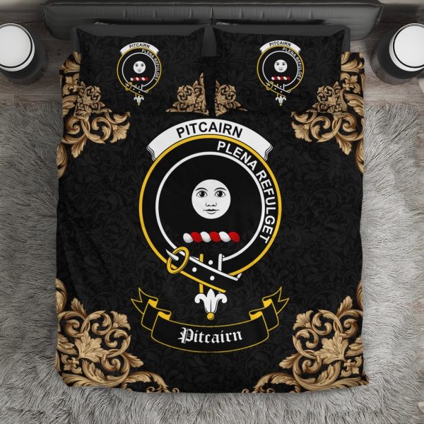 Pitcairn Crest Black Bedding Set Online now