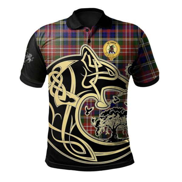 Christie Tartan Polo Shirt Viking Wolf Online now