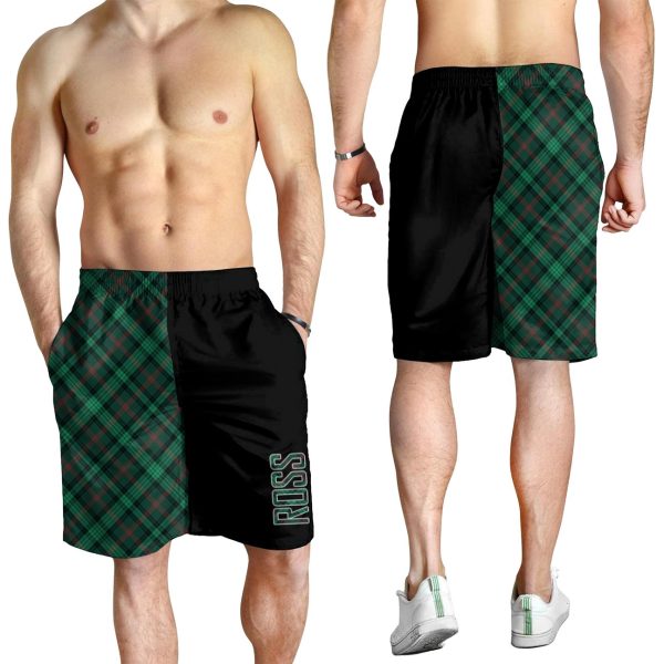 Ross Hunting Modern Tartan Crest Men s Short - Cross Style Supply - Image 2