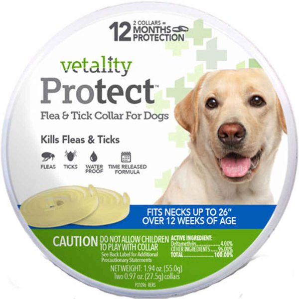 Vetality Protect Flea & Tick Collar For Dogs Sale